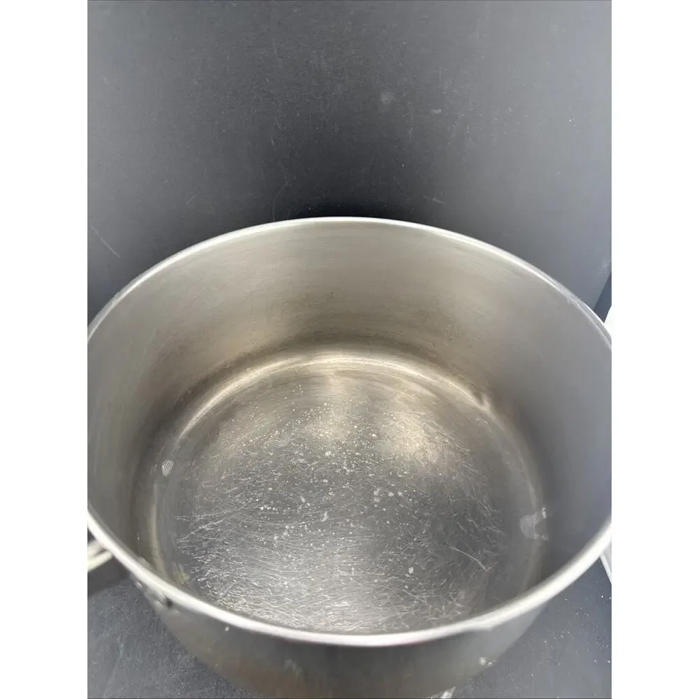 1801 Revere Ware 1 Quart Copper Bottom Saucepan With Lid Clinton ILL USA